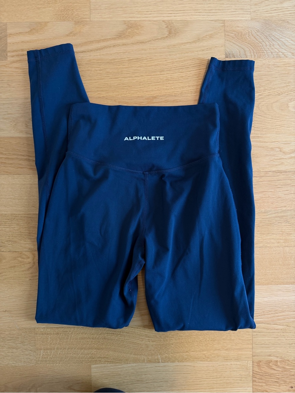 Alphalete Navy High-Rise Performance Leggings